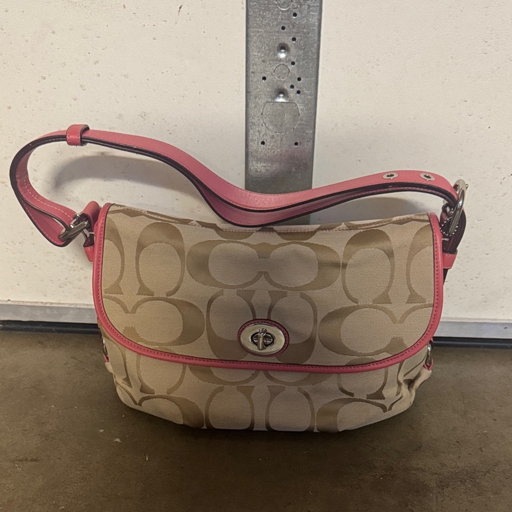 Pink Coach Purse